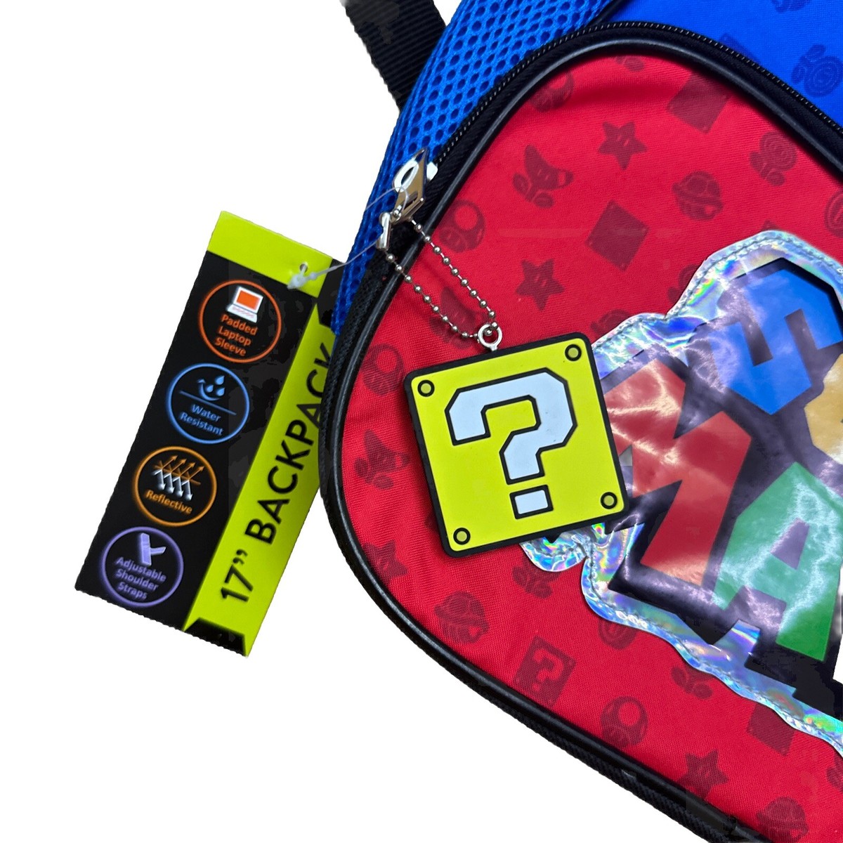 Nintendo Super Mario Bros NWT Book Bag Mario Luigi Yoshi