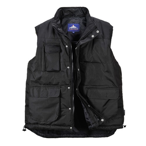 Portwest US415 Classic Outdoor Water Resistant Quilt Lined Vest with 4 Pockets - Picture 7 of 10