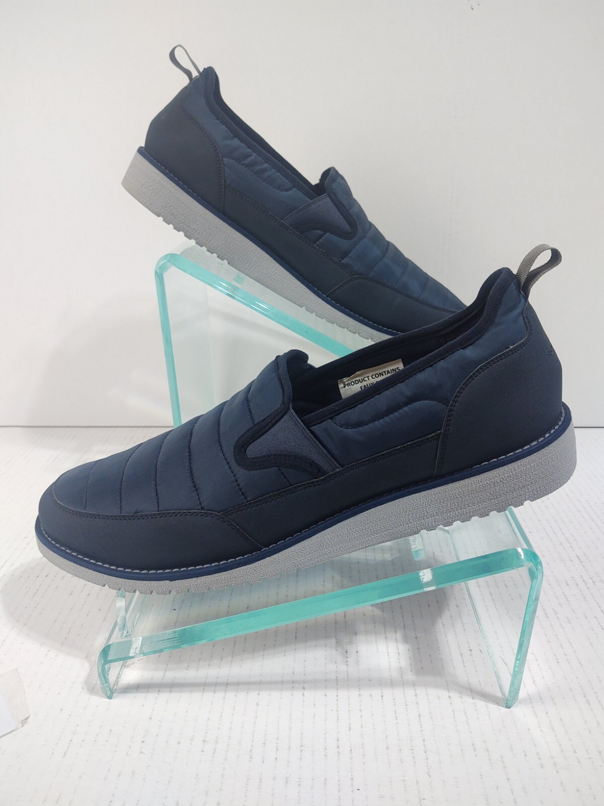 mens size 14 slip on casual shoes