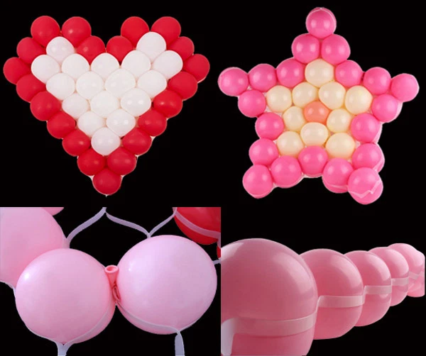 Marco de Estrella Forma de Corazón Rejilla Arco Globo Boda Decoración Nupcial Fiesta Ducha Foto 2 de 4