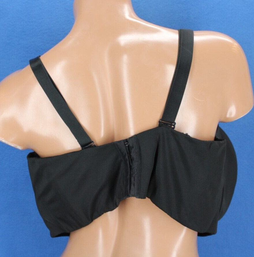 Cacique Black Underwire Lightly Lined Multi-way B… - image 4