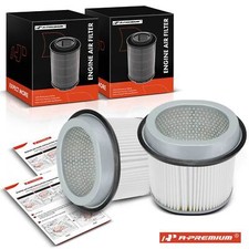 A-Premium 2x Engine Air Filter for Hyundai Elantra 92-95 Sonata 89-98 Mitsubishi