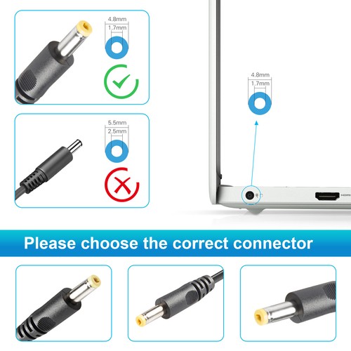 65W Netzteil / Ladegerät für HP Compaq 6530b 6720s 6720t 6730b 6820 6820s 6830 - Bild 2 von 10