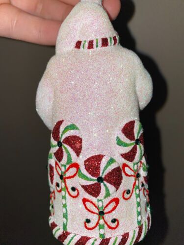 Patricia Breen Santa glitzernde Pfefferminzbonbons mit Schmucksteinen SELTEN RARITÄT (ToteTT) - Bild 4 von 11
