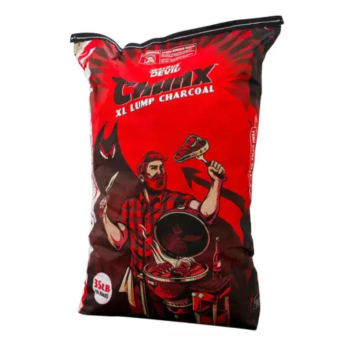 Jealous Devil Chunx XL - 35 lbs Natural Hardwood Lump Charcoal, Long Burn