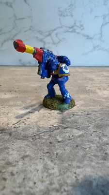 Warhammer 40k Space Marine Devastator Squad - Lascanon Metall 2nd ed