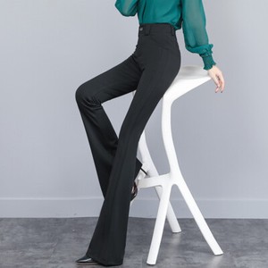 black stretch bell bottoms
