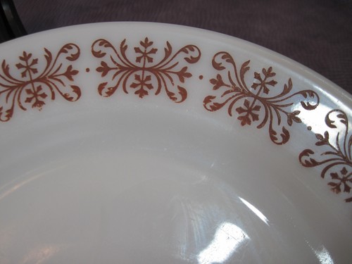 PYREX Rame Filigrana -1 Piatto ANCORAGGIO **969 **9" Dia. - Foto 5 di 5