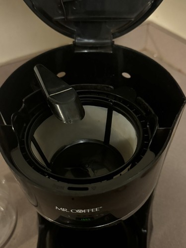Vintage Mr Coffee 12 Tassen Kaffeemaschine schwarz Modell SKX23 + Filter + Glaskaraffe - Bild 2 von 6