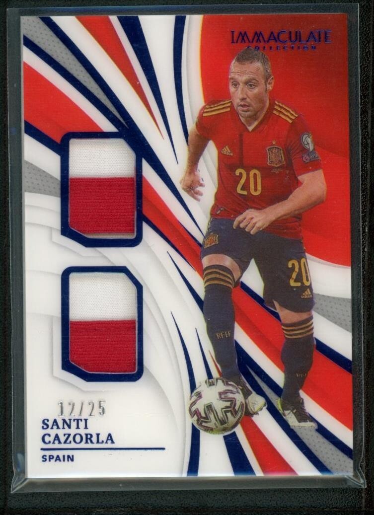 panini flawless 15-16　SANTI CAZORLA SANTI CAZORLA AUTO 2015-16 PANINI SOCCER FLAWLESS ICONS