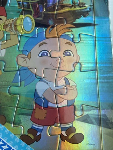 Nuevo Jake and the Neverland Pirates Disney Foil Puzzle 24 Piezas - Imagen 2 de 2