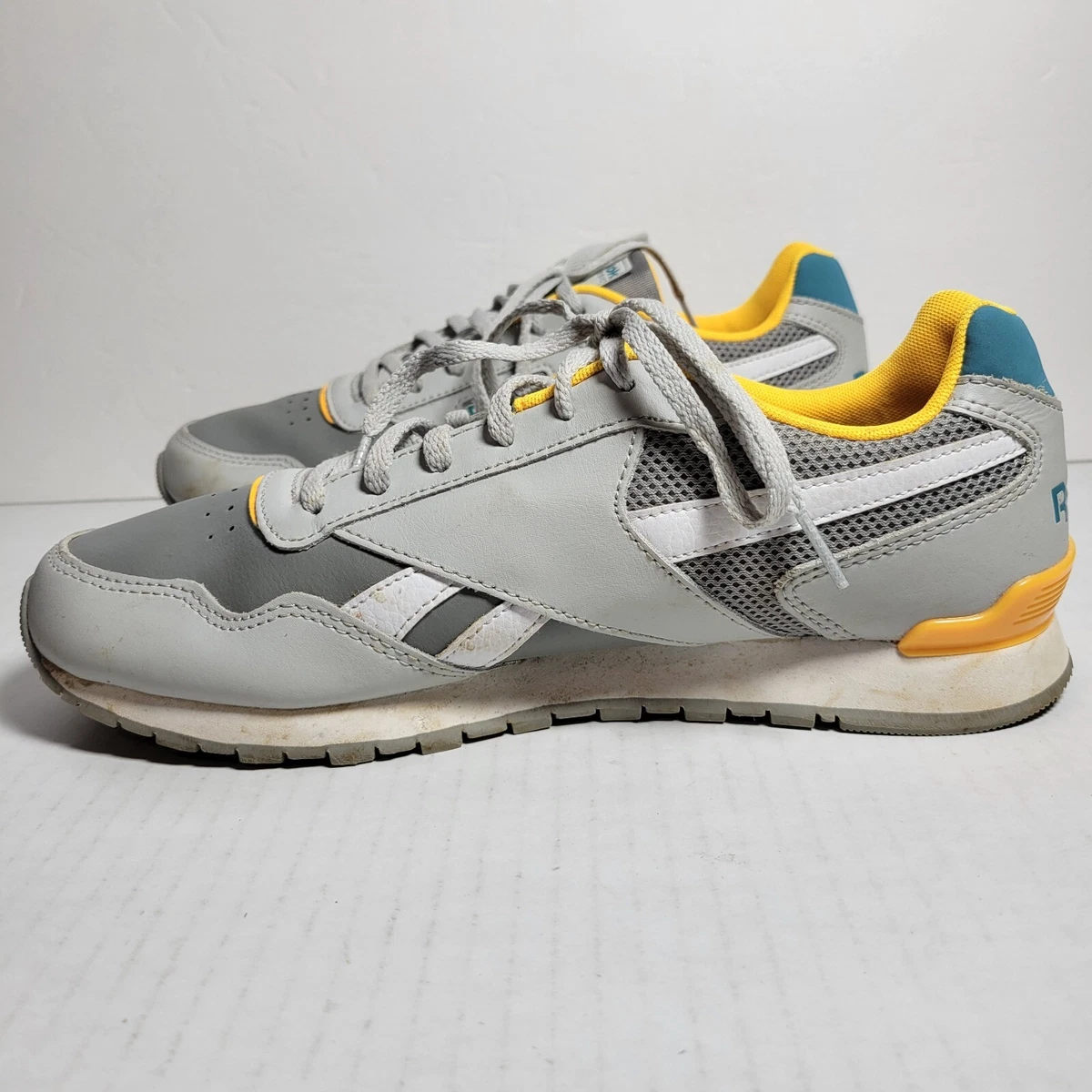 Reebok Classic Harman Run Women s Running Sneakers Gray Yellow