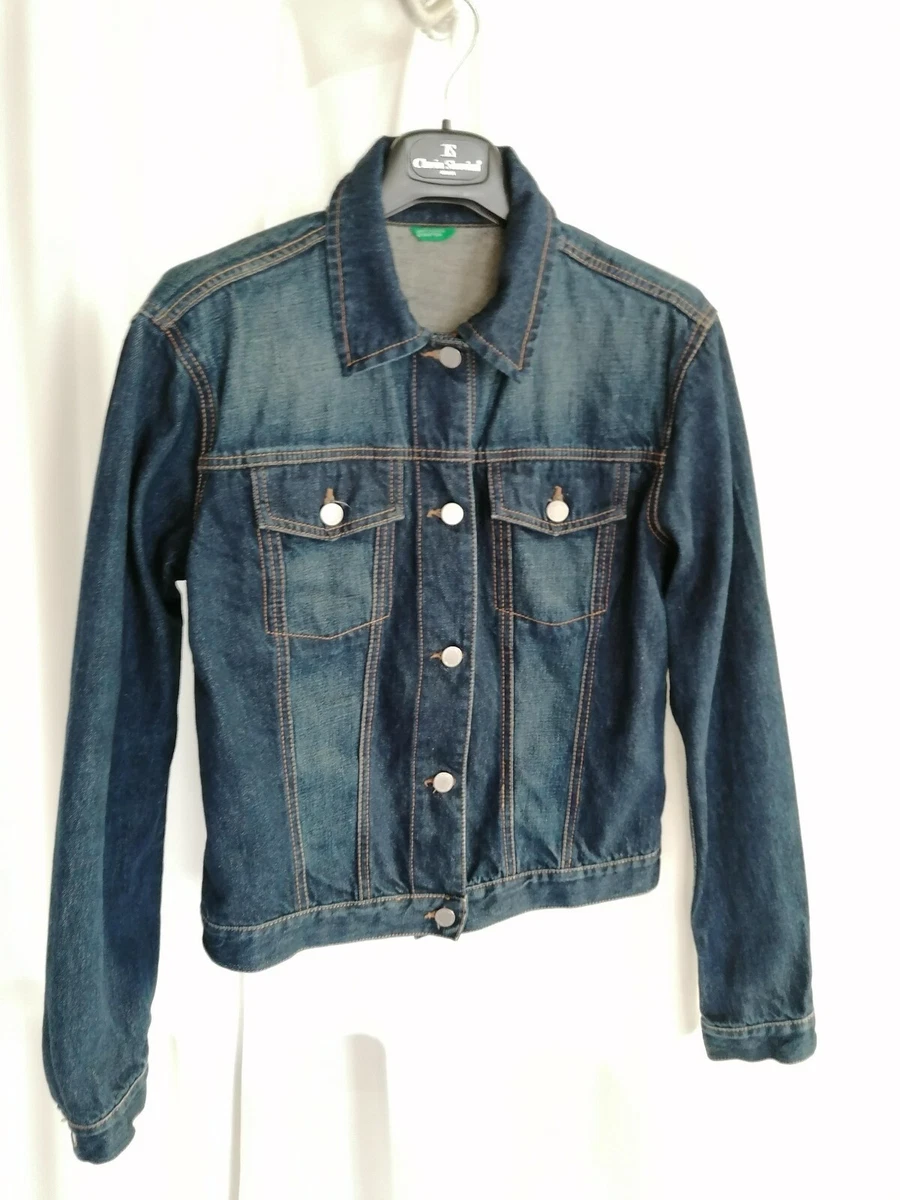 Giubbino jeans benetton top