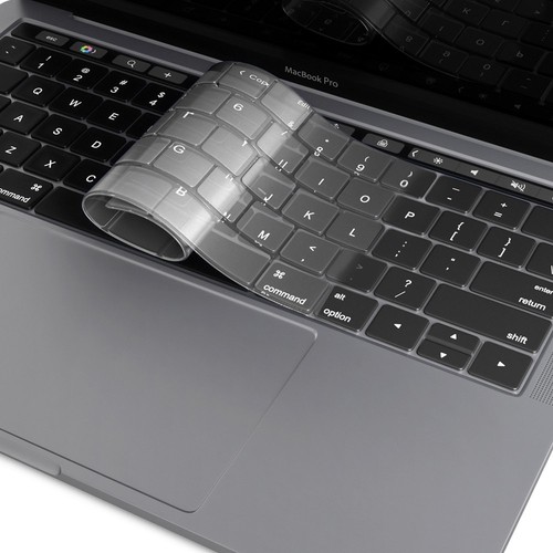 Funda transparente de cuerpo completo para Macbook Air 13"" 15"" 20"" cubierta de teclado Touch ID - Imagen 7 de 11