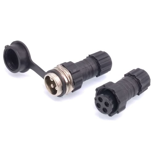 2 set GX16 connettore aviazione impermeabile sensore presa 4 pin - Foto 3 di 4