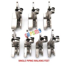 7Size S32 Single Piping Foot FOR SINGER 111W, 211A, 211G, 211U, 211W, 411U