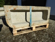 1870 orig.ant.137cm GRANITTROG STEINTROG PFLANZTROG BRUNNENTROG Blumentrog Trog 