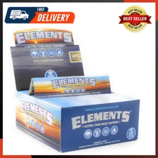 King Size Slim Ultra Thin Rice Rolling Paper Full Box of 50 Packs