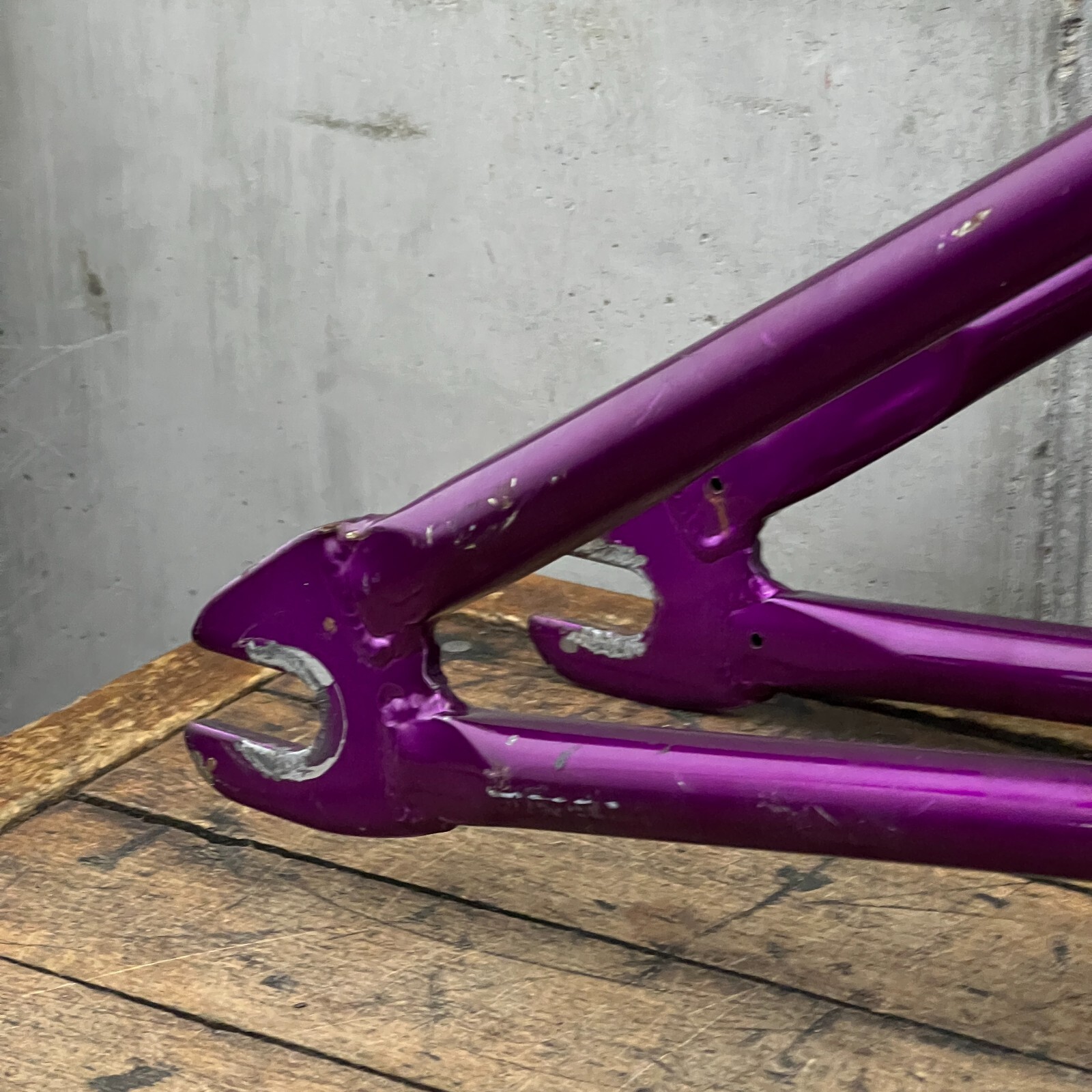 DK BMX Frame Set Fork 20 in Haro Crank Purple Violet CRMO 4130 Steel 20