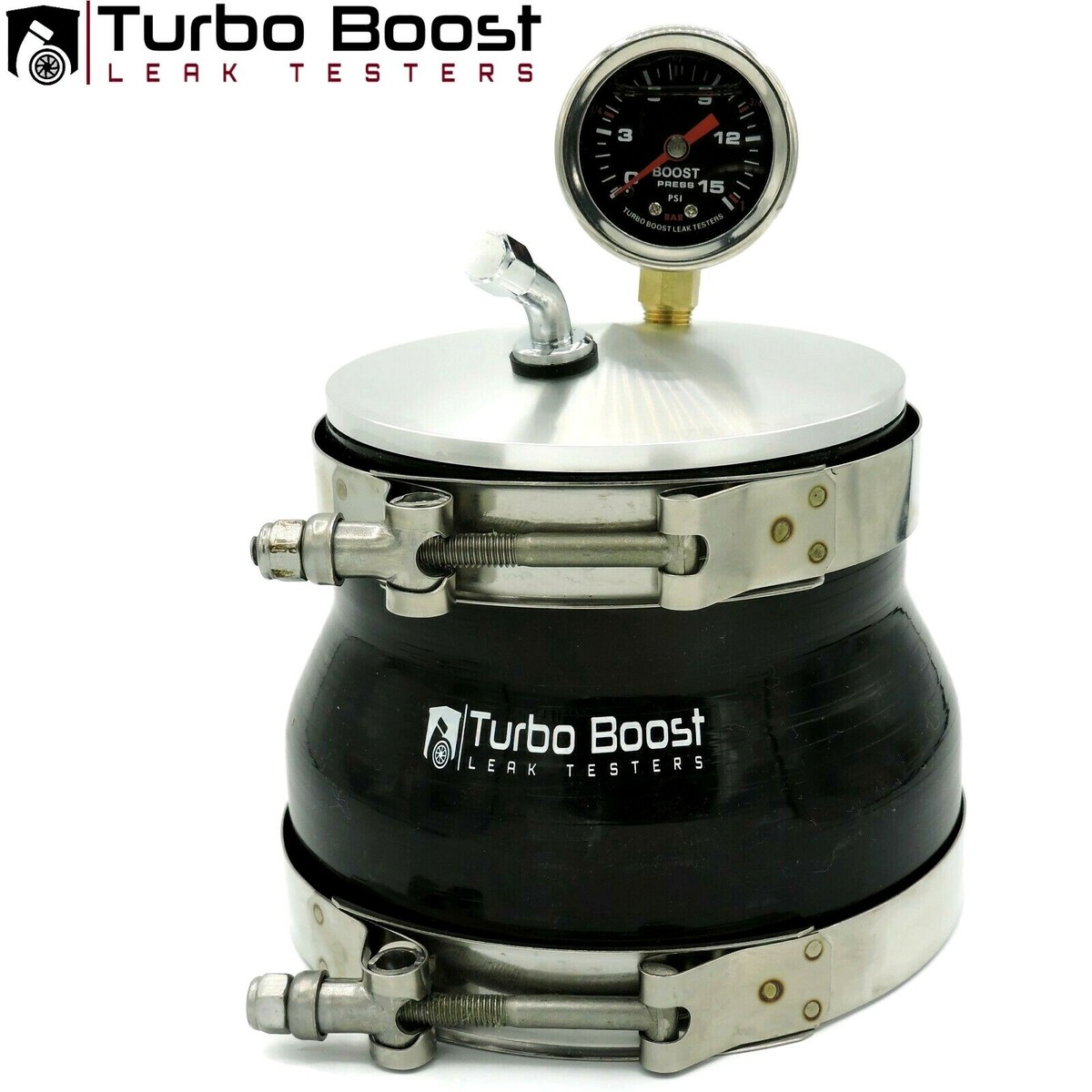 6&quot; inch TURBO BOOST LEAK TESTER - PREMIUM ALUMINUM - Intake check 