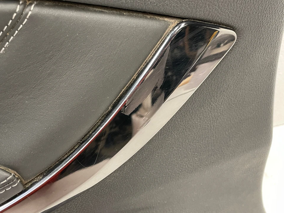 Panel de cubierta de cuarto de puerta interior trasera izquierda 15-17 BMW M4 F82 negro 1525 OEM Foto 3 de 4