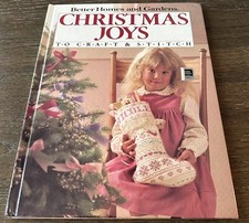 Better Homes and Gardens Christmas Joys to Craft Stitch - Hardcover - Like New