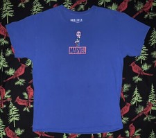 Rare Vintage Official Marvel Captain America Shirt Sz M