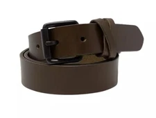 Timberland Womens Casual Leather Belt 30MM Criss Cross, Martini Olive Small, NWT