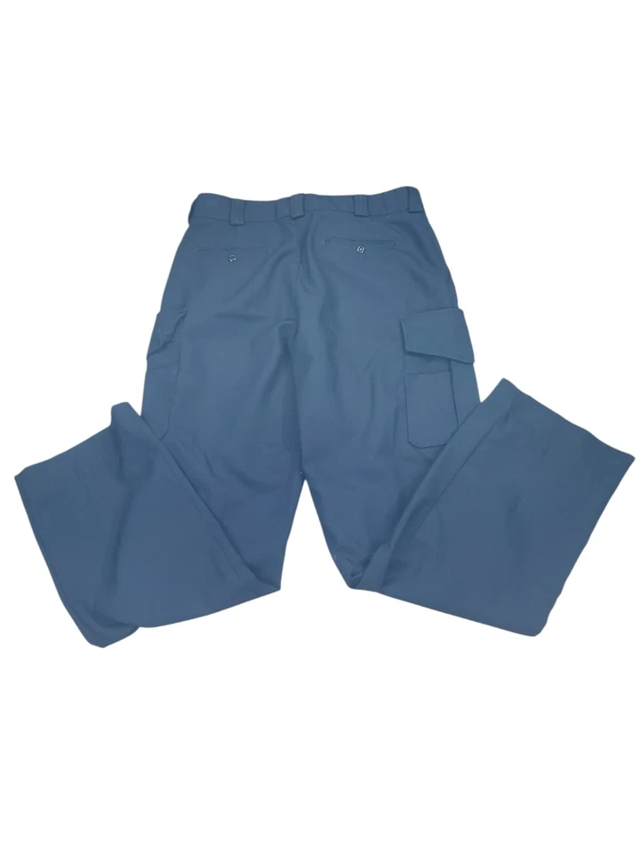 "Pantalones de trabajo elásticos azules azul marino oscuro - 8565 (carga) - 34""" Foto 2 de 3