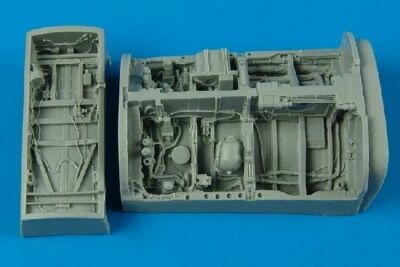 Aires 4384 1/48 Mitsubishi F2A/B Wheel Bays For Hasegawa