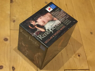 René Jacobs Edition Sacred & Secular RENE JACOBS EDITION Secular & Sacred Music DHM SONY CLASSICAL 10
