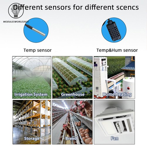 Tuya Smart Temperature Humidity Switch Module Sensor Work With Alexa Google Home - Picture 16 of 22