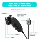Built in Motion Plus Remote Controller &Nunchuck for Nintendo Wii /Wii U Console
