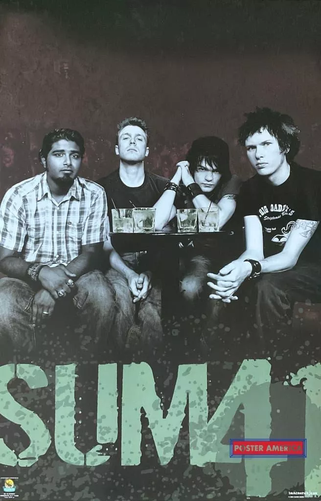 Sum 41 Music Art Board Prints for Sale