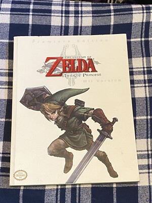 Retro Legend of Zelda Twilight Princess Nintendo Wii Premiere Edition Guide 