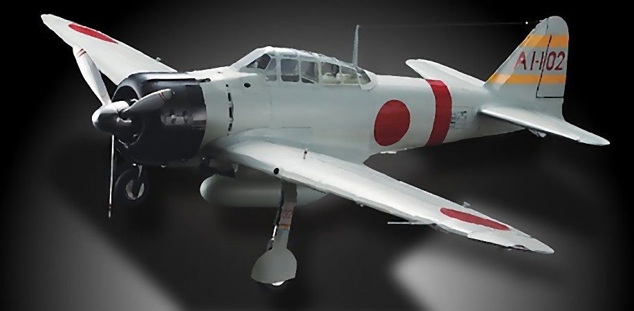 Zero Fighter 1/16 Scale Diecast Unassemble Model Kit Complete Set