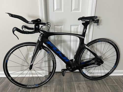 Fuji Norcom Straight 2.3 TT Time Trial Triathlon Bike SRAM Rival 51CM ISM PN 3.1 - Picture 4 of 14