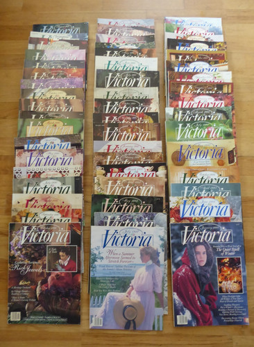 VICTORIA Magazine Lot 1988-1993 total 52 issues
