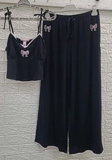 New Victoria Secret Sosoft Modal Cami  Wide-Leg Pajama Set Women  s US Size L