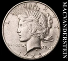 1925-S Peace Dollar- Silver- Semi Key Better Date- No Reserve #L4155