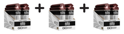 3 x SIS GO Energy + Caffeine Gels (30x60ml) Double Espresso (44,44 EUR/L)