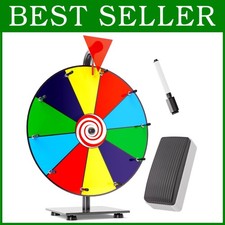 12" Color Tabletop Roulette Spinner Wheel - Spin The Wheel