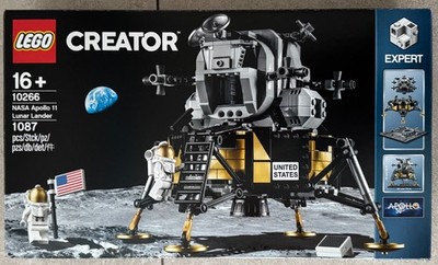 LEGO Creator Expert NASA Apollo 11 Mondlandefähre 10266 mit der OVP u. Anleitung