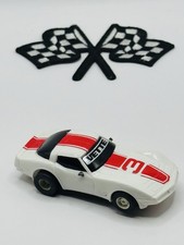 Buy Vintage Toys like TYCO ’79 Corvette #3 White/Red NOS Body Both Mirrors  from eBay