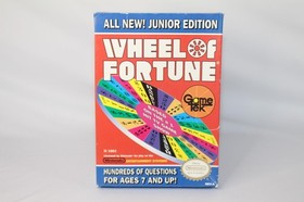 Wheel of Fortune Junior Edition NES Nintendo Complete CIB Good Condition w/ REG!