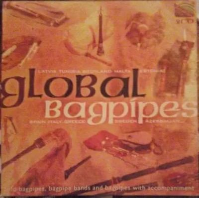 2xCD Unknown Artist Global Bagpipes Arc Music