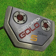 Lefty Scotty Cameron Golo 5 2015 34in Putter LH w/HeadCover USED JP