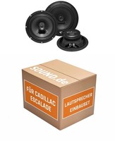 Lautsprecher Boxen Einbaupaket Heck Hifonics VX62 Passend FüR Cadillac Escalade