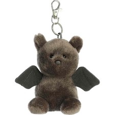Aurora World Plush - Palm Pals - LUNA BAT [Clip-On - 4 inch] -Stuffed Animal Toy