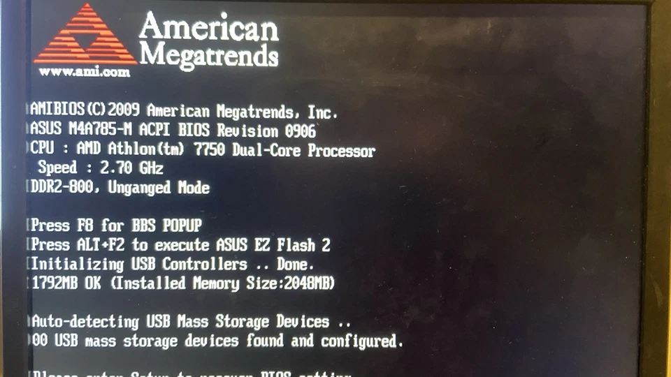 AMD Athlon X2 7750 Black Edition 2.7GHz Dual-Core Socket AM2+ AD775ZWCJ2BGH CPU - Image 2 of 3